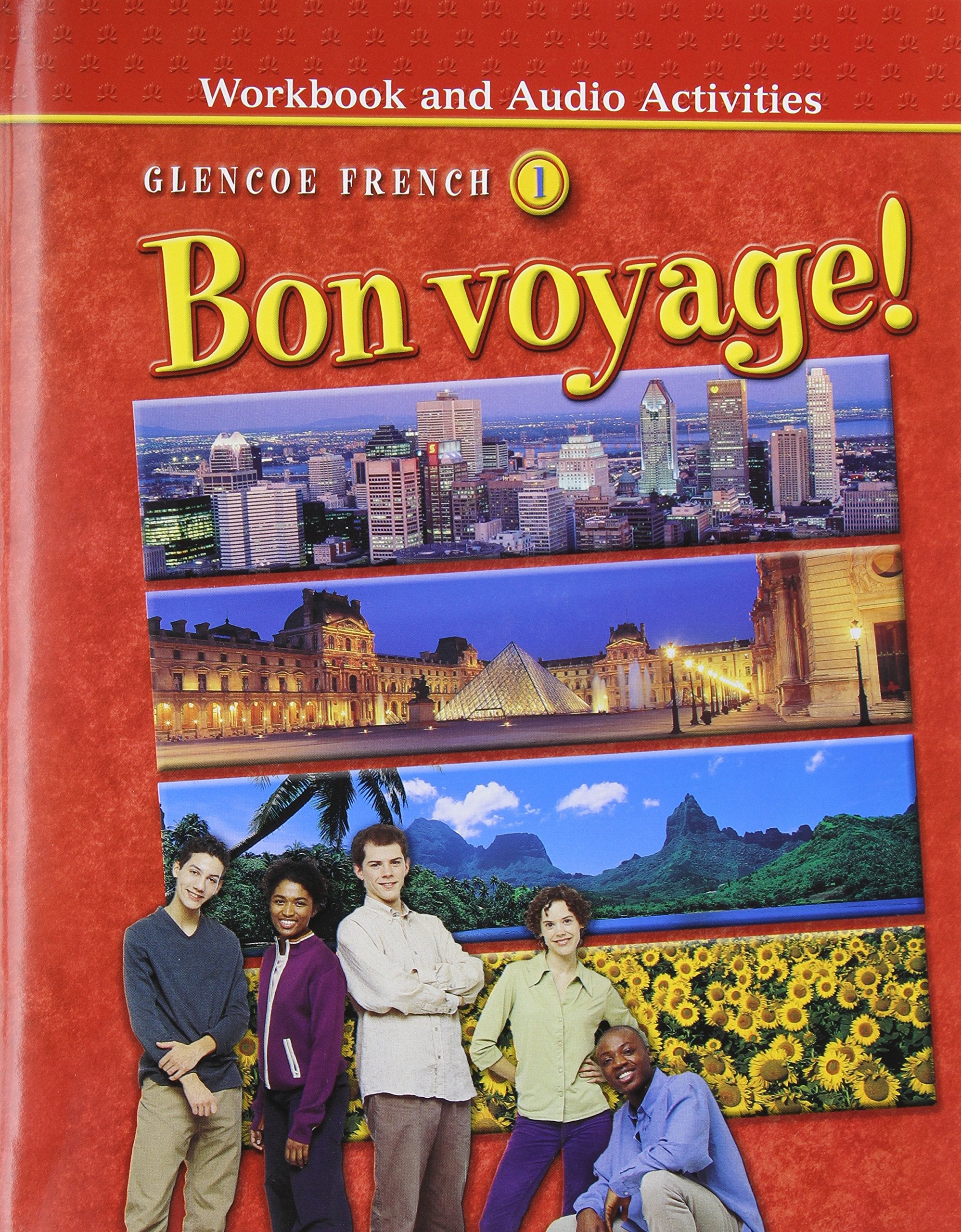 Bon Voyage Workbook and Audio Activities Glencoe French 1