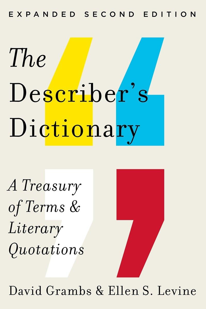 Describer's Dictionary: A Treasury of Terms & Literary Quotations - 2830
