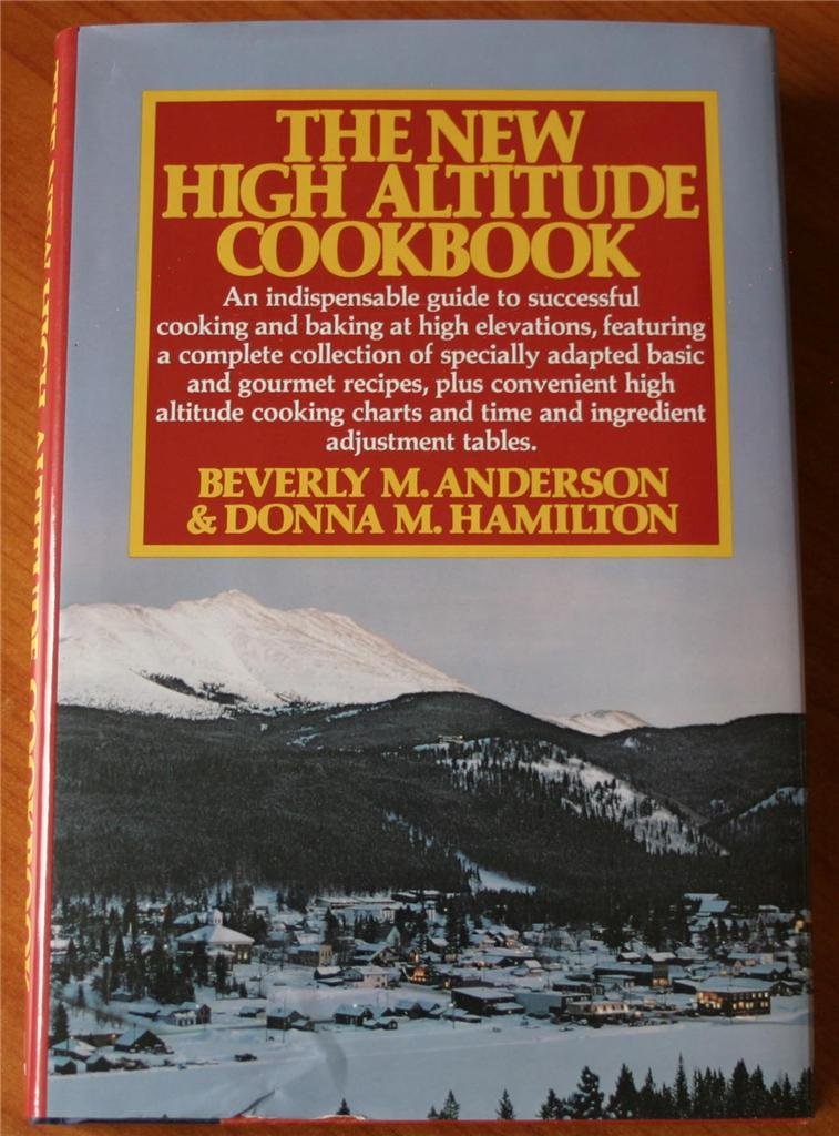 New High Altitude Cookbook