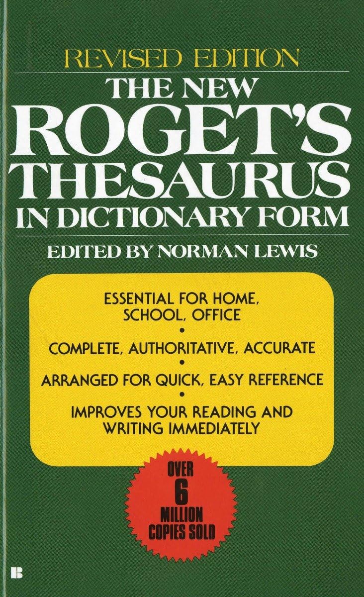 The New Roget's Thesaurus in Dictionary Form: Revised Edition - 9743