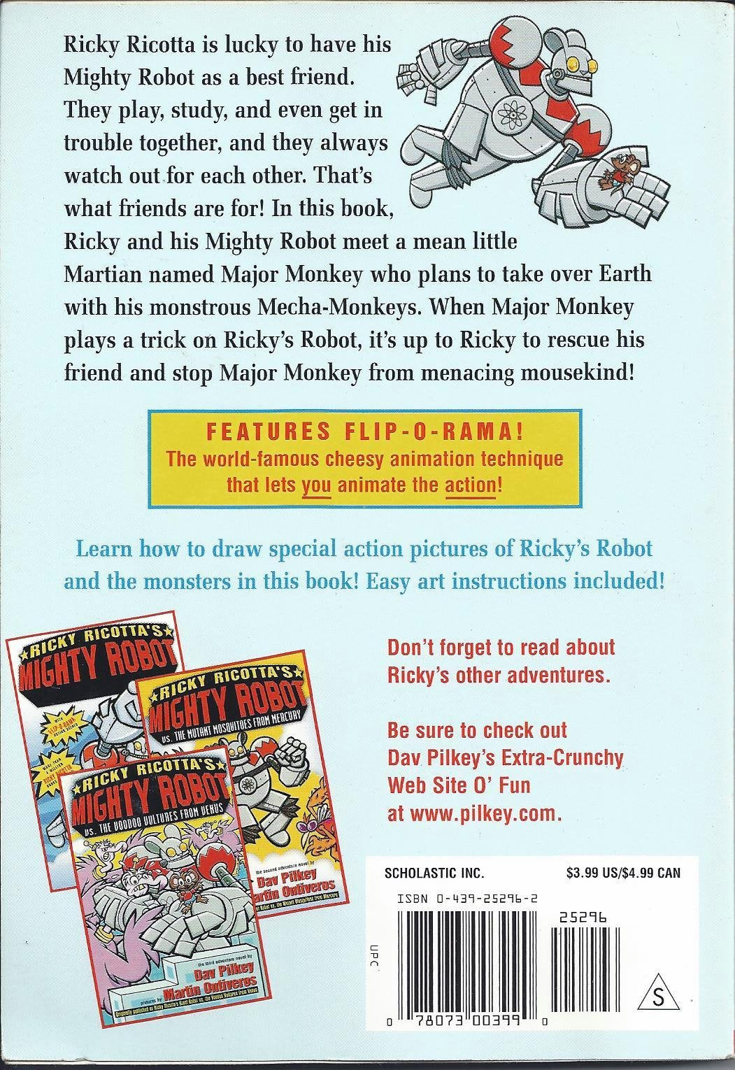 Ricky Ricotta's Mighty Robot vs. The Mecha-Monkeys From Mars