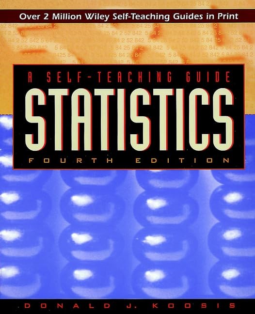 Statistics: A Self-Teaching Guide