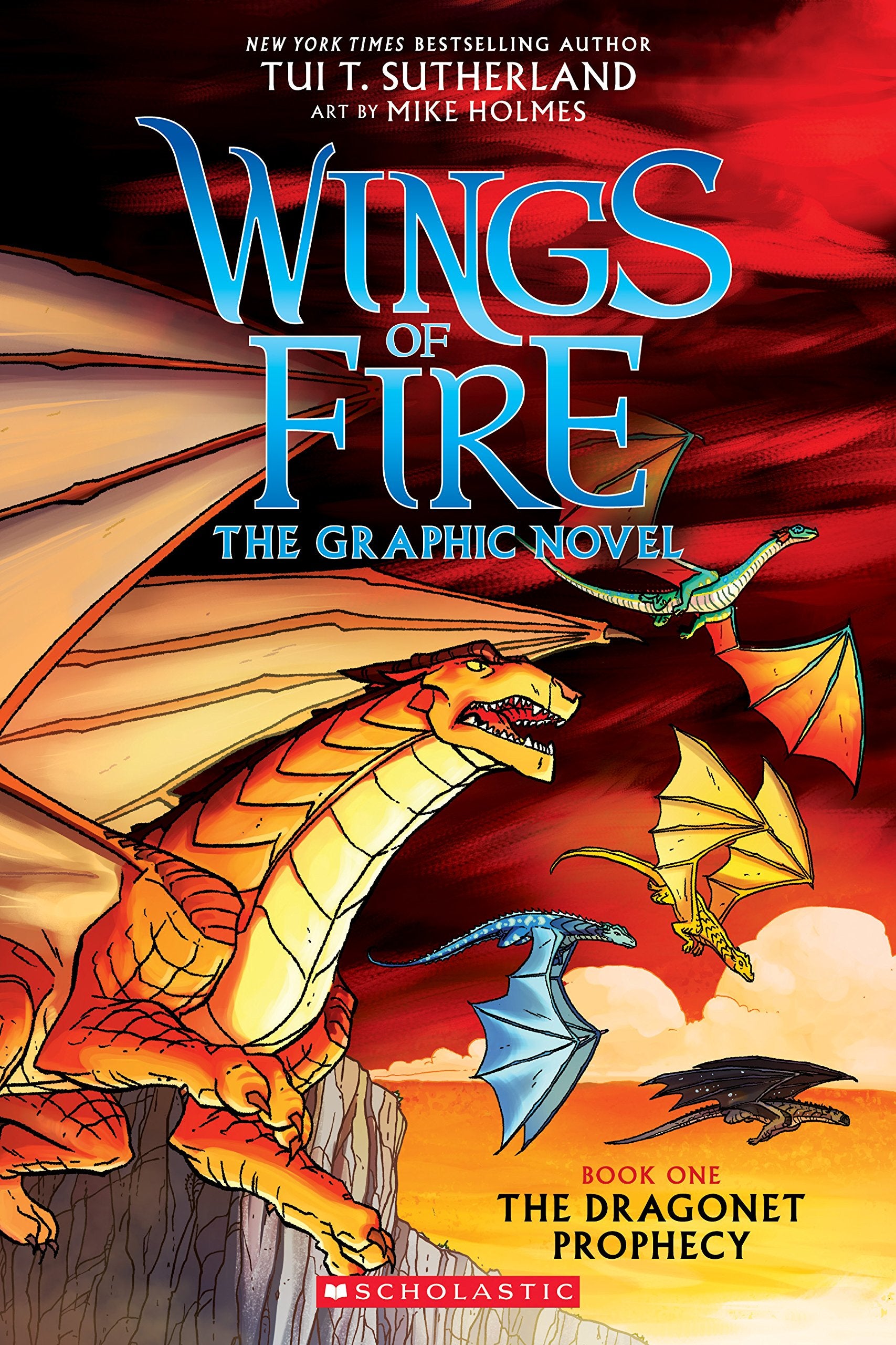 Wings of Fire: The Dragonet Prophecy: A Graphic Novel (Wings of Fire Graphic Novel #1) (1)