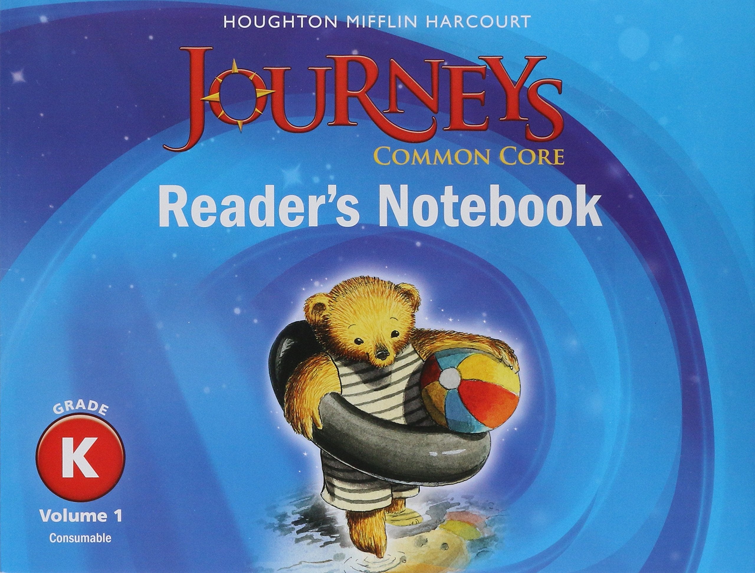 Journeys: Common Core Reader's Notebook Consumable Collection Grade K;Houghton Mifflin Harcourt Journeys
