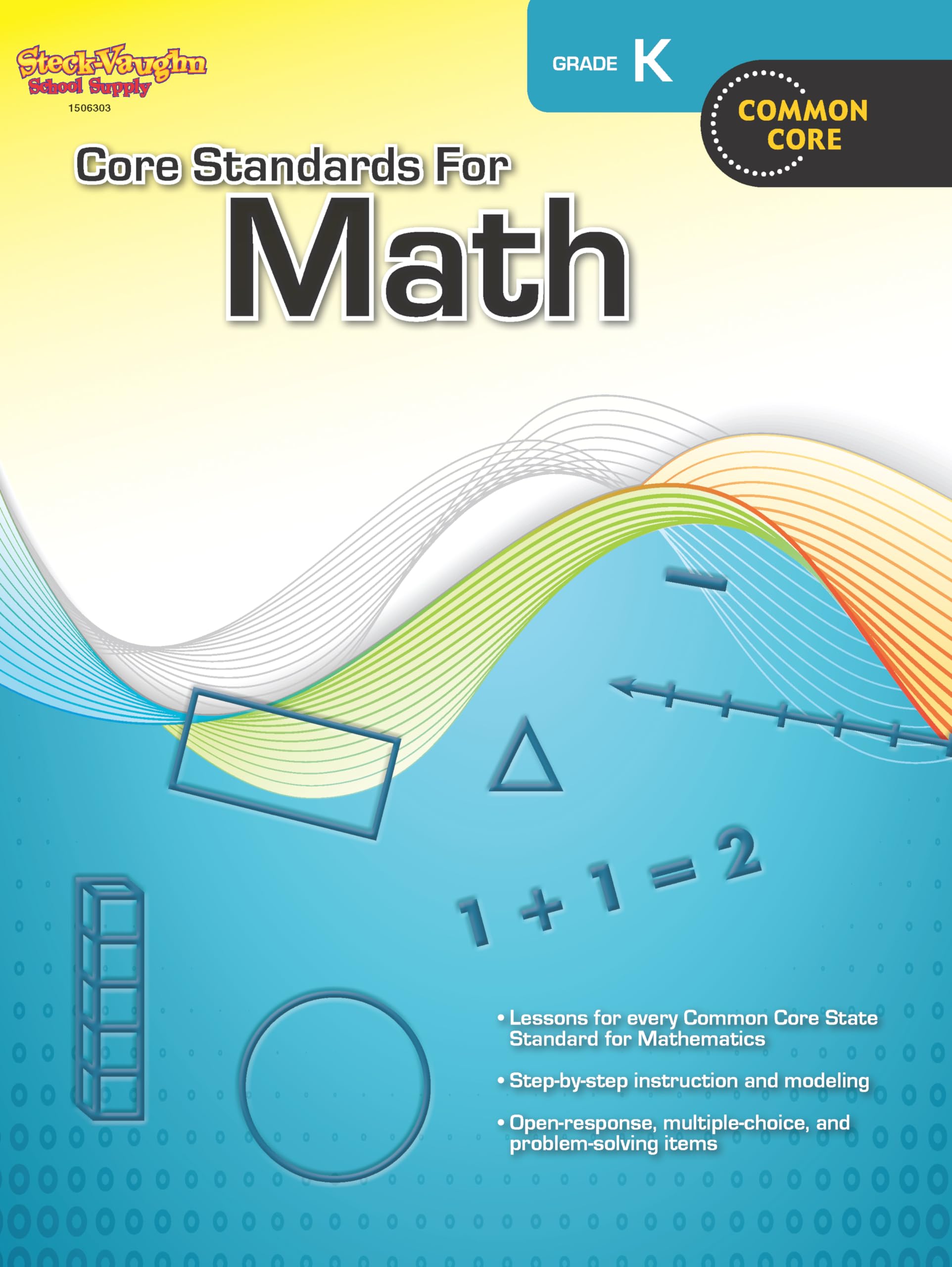 Steck-vaughn Core Standards for Math, Grade K