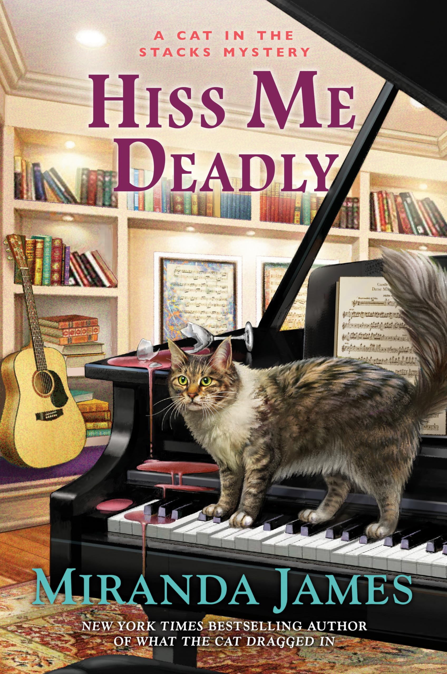 Hiss Me Deadly (Cat in the Stacks Mystery)
