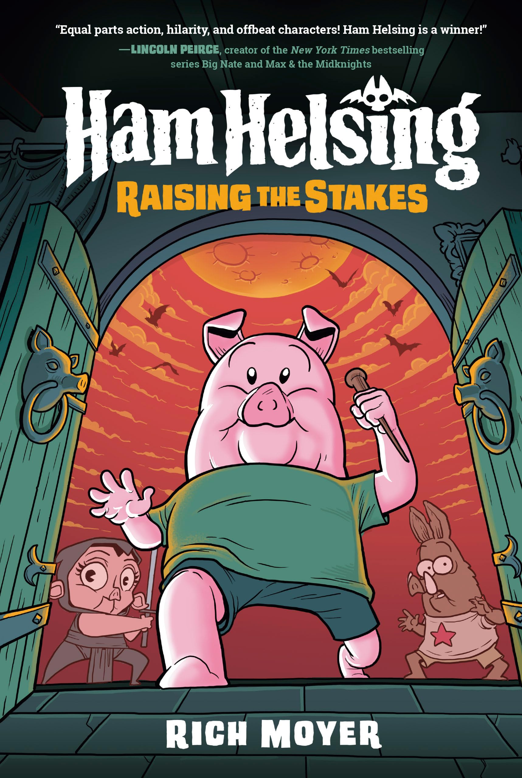 Ham Helsing #3: Raising the Stakes: (A Graphic Novel) – Dream Books Co.