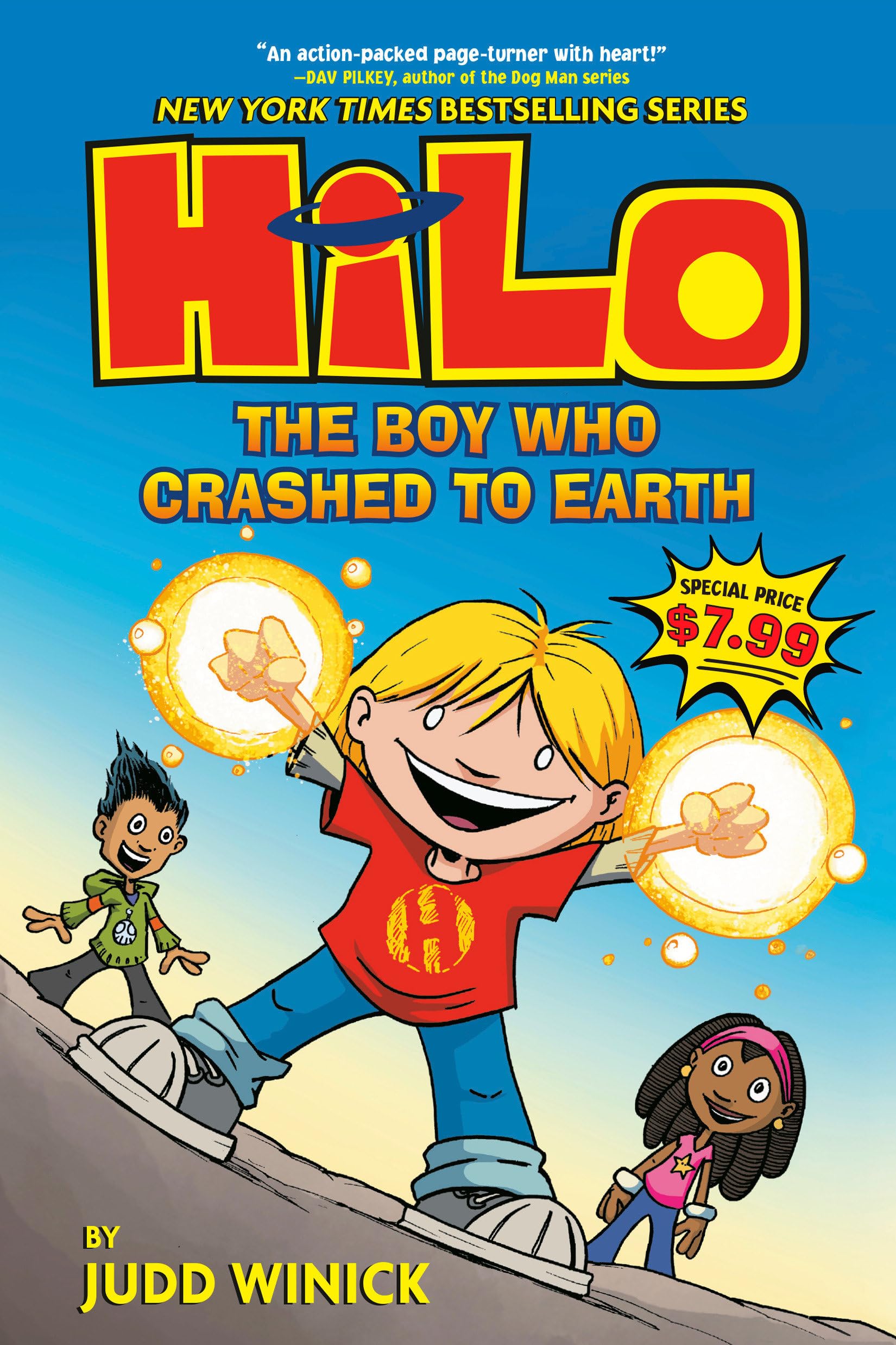 Hilo Book 1: The Boy Who Crashed to Earth: (A Graphic Novel) - 9744