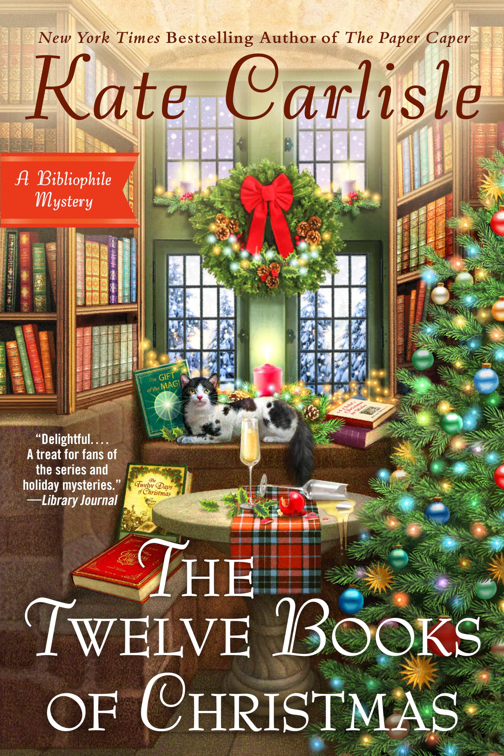 The Twelve Books of Christmas (Bibliophile Mystery) - 8312