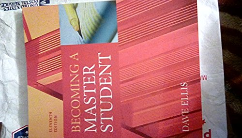 Becoming a Master Student