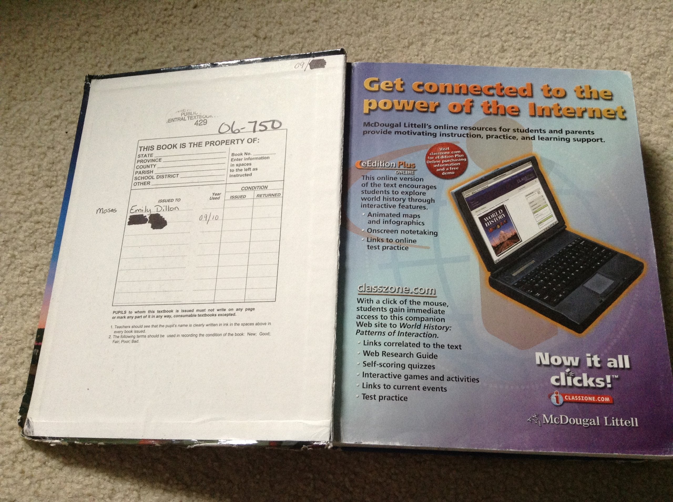 World History: Patterns of Interaction