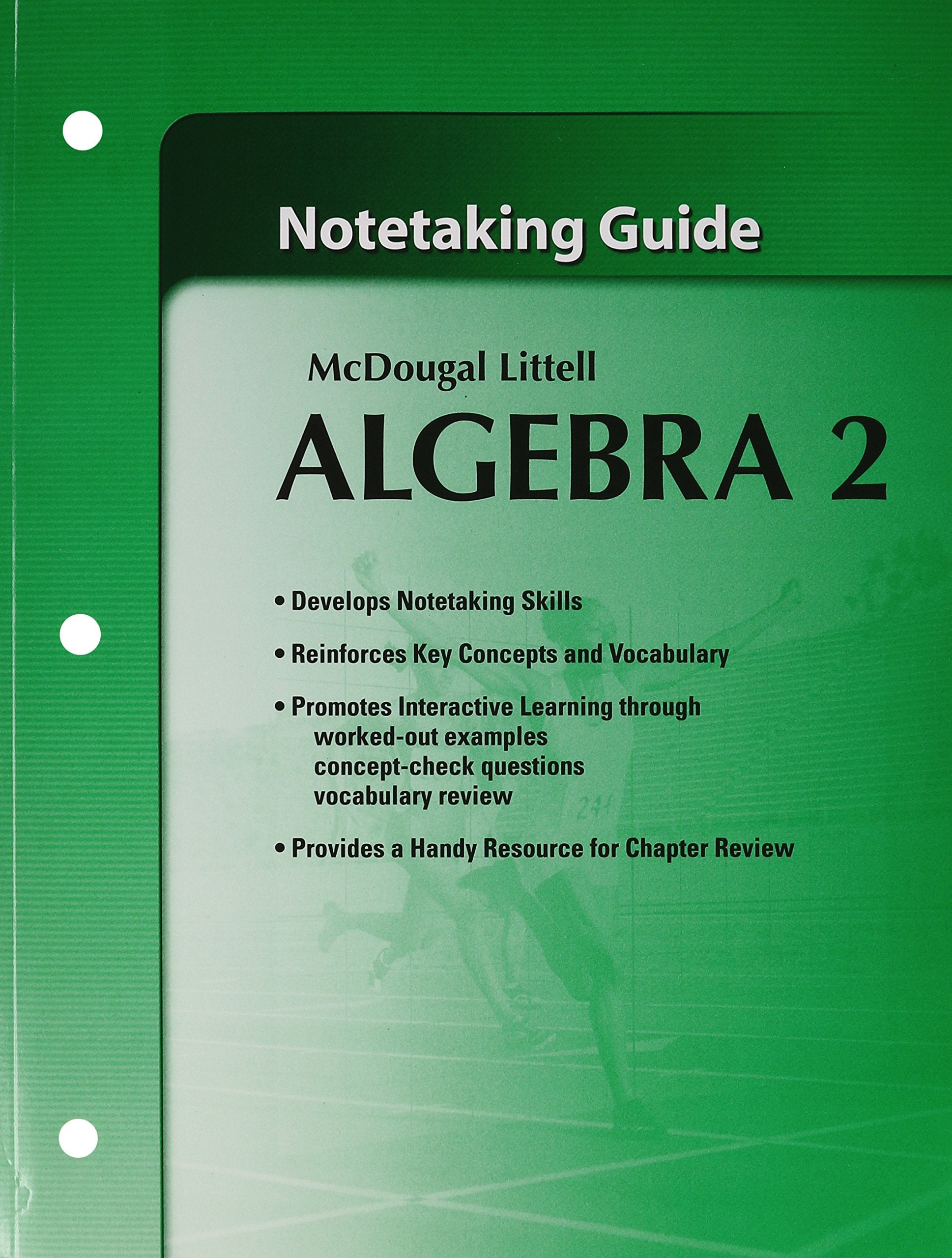 McDougall Littell Algebra 2: Notetaking Guide - 974