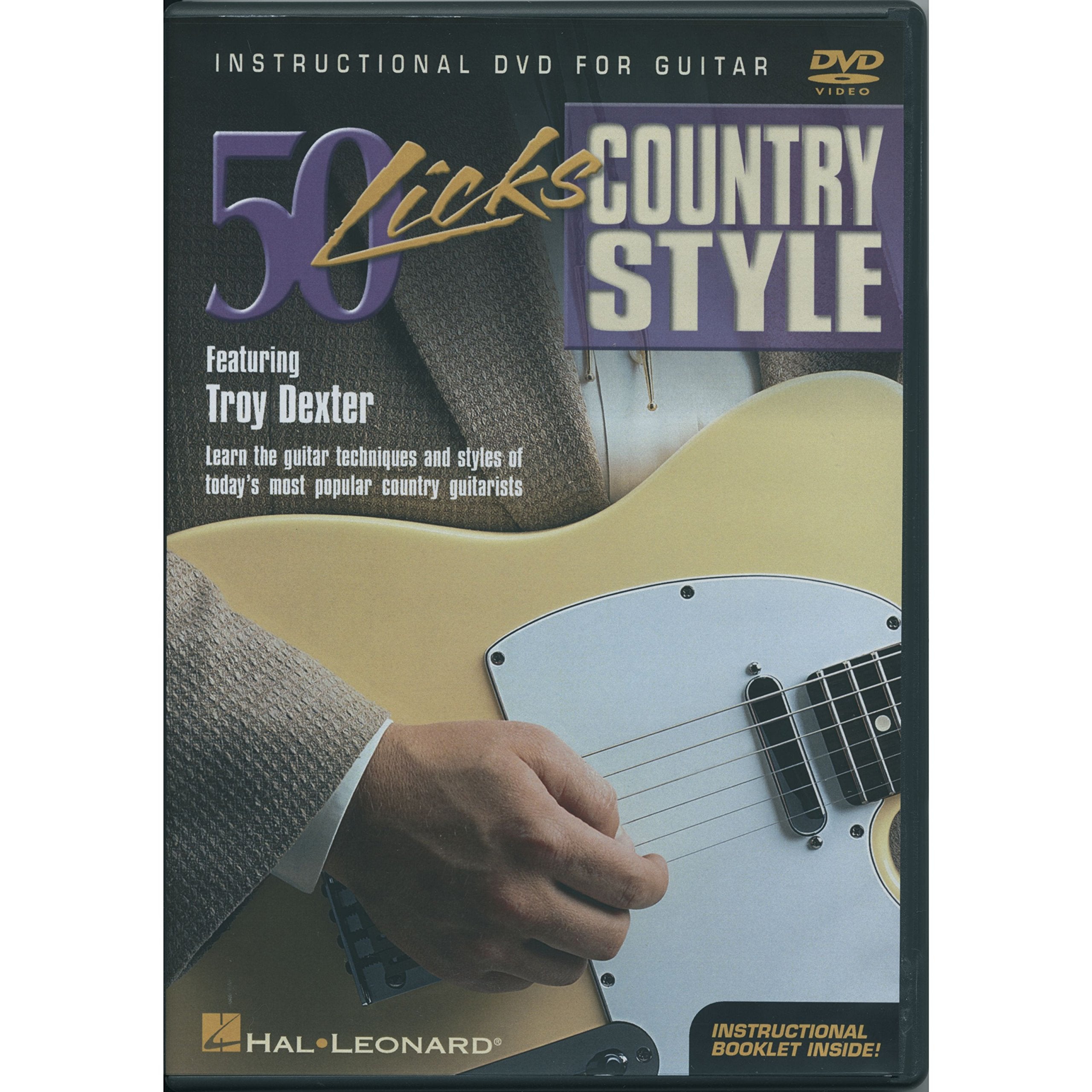 50 Licks: Country Style Guitar [DVD]