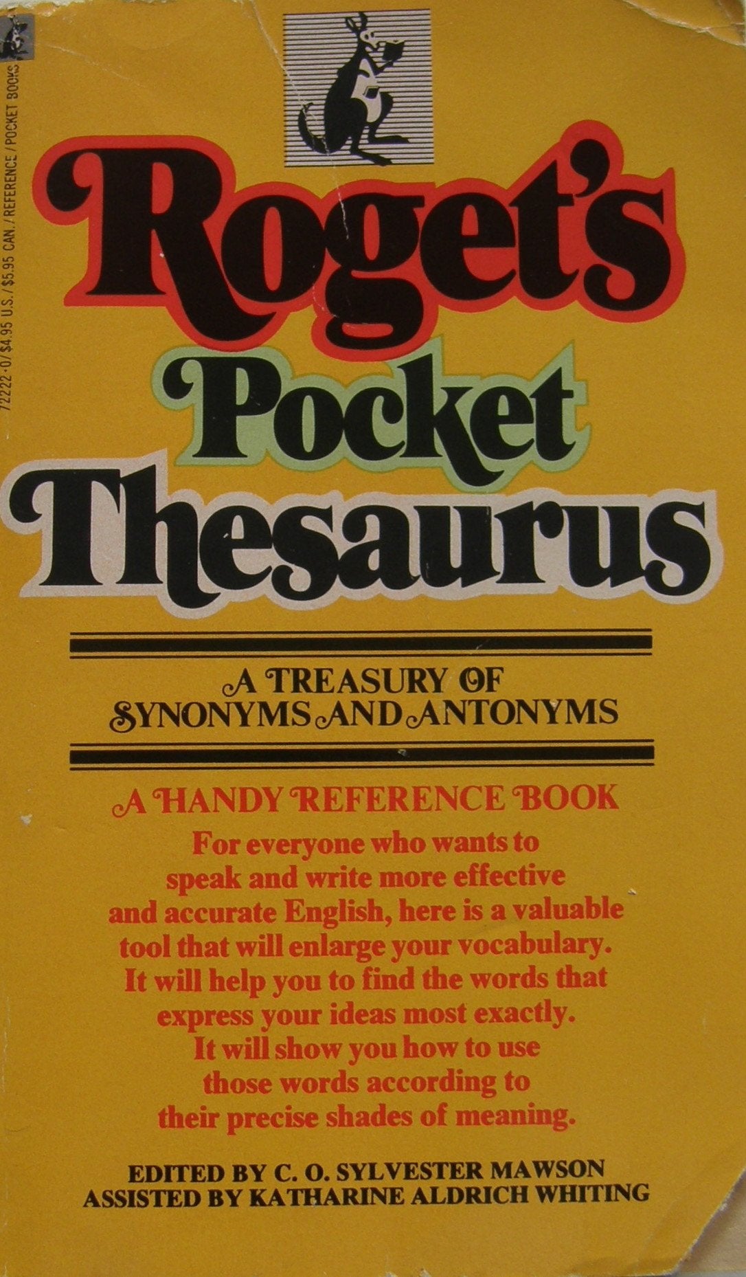 Roget's Pocket Thesaurus