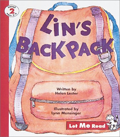 Lin's Backpack, Let Me Read Series, Level 2 (Ages 3 to 5) (Let Me Read, Level 2)