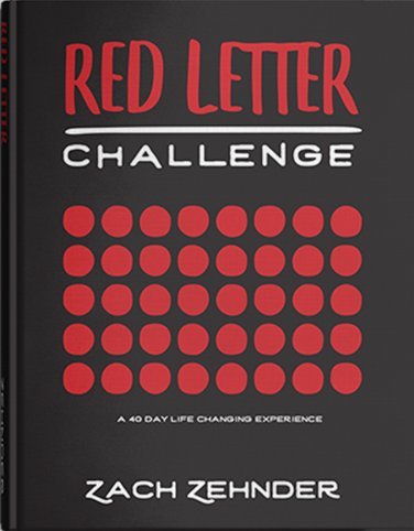 RED LETTER CHALLENGE - A 40 DAY