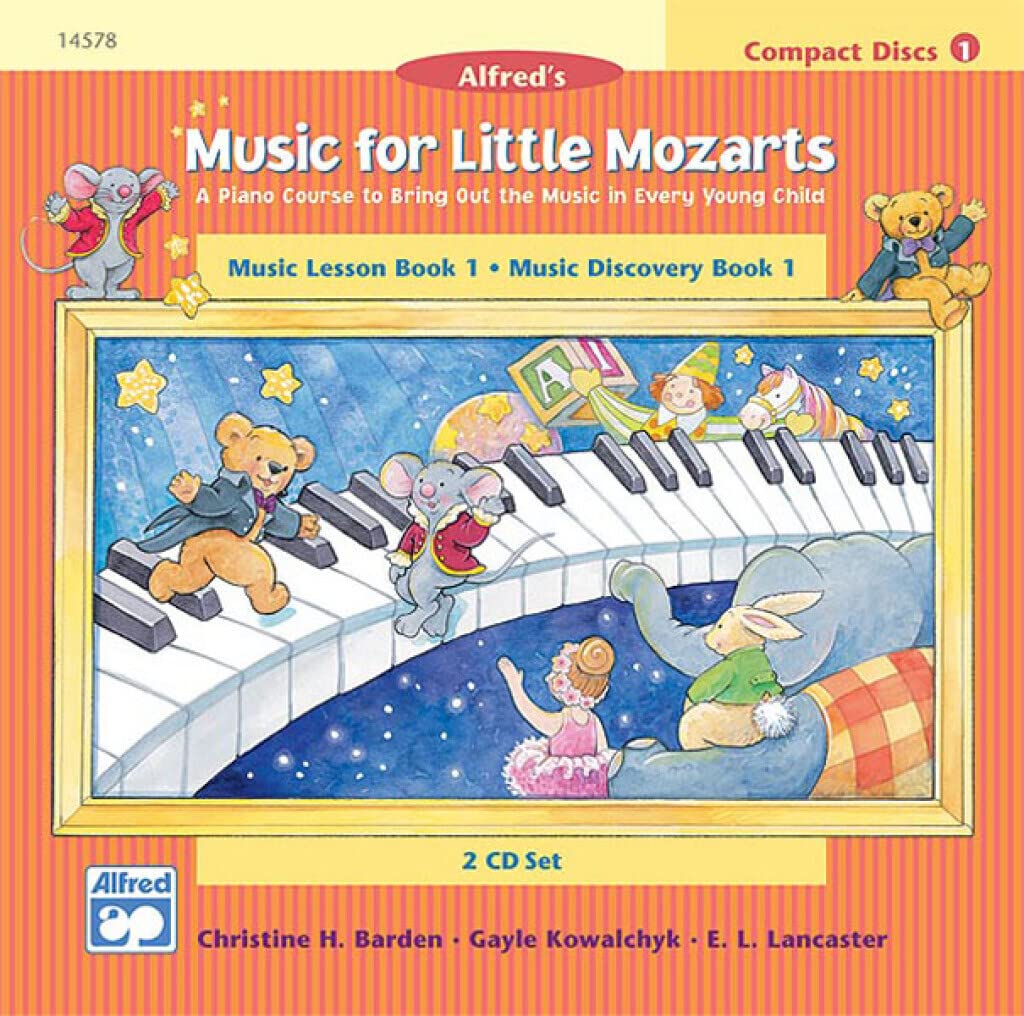 Music for Little Mozarts 2-CD Sets for Lesson and Discovery Books, Level 1