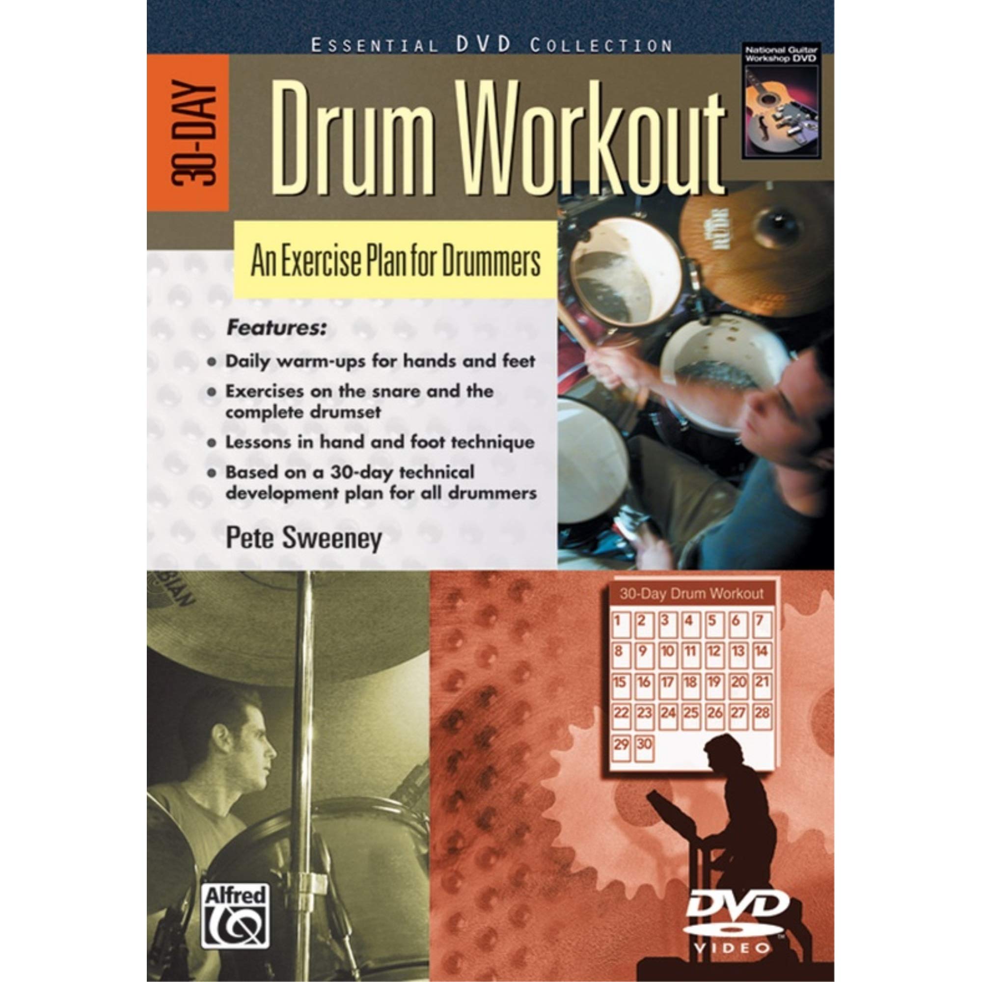 30-Day Drum Workout: An Exercise Plan for Drummers, DVD