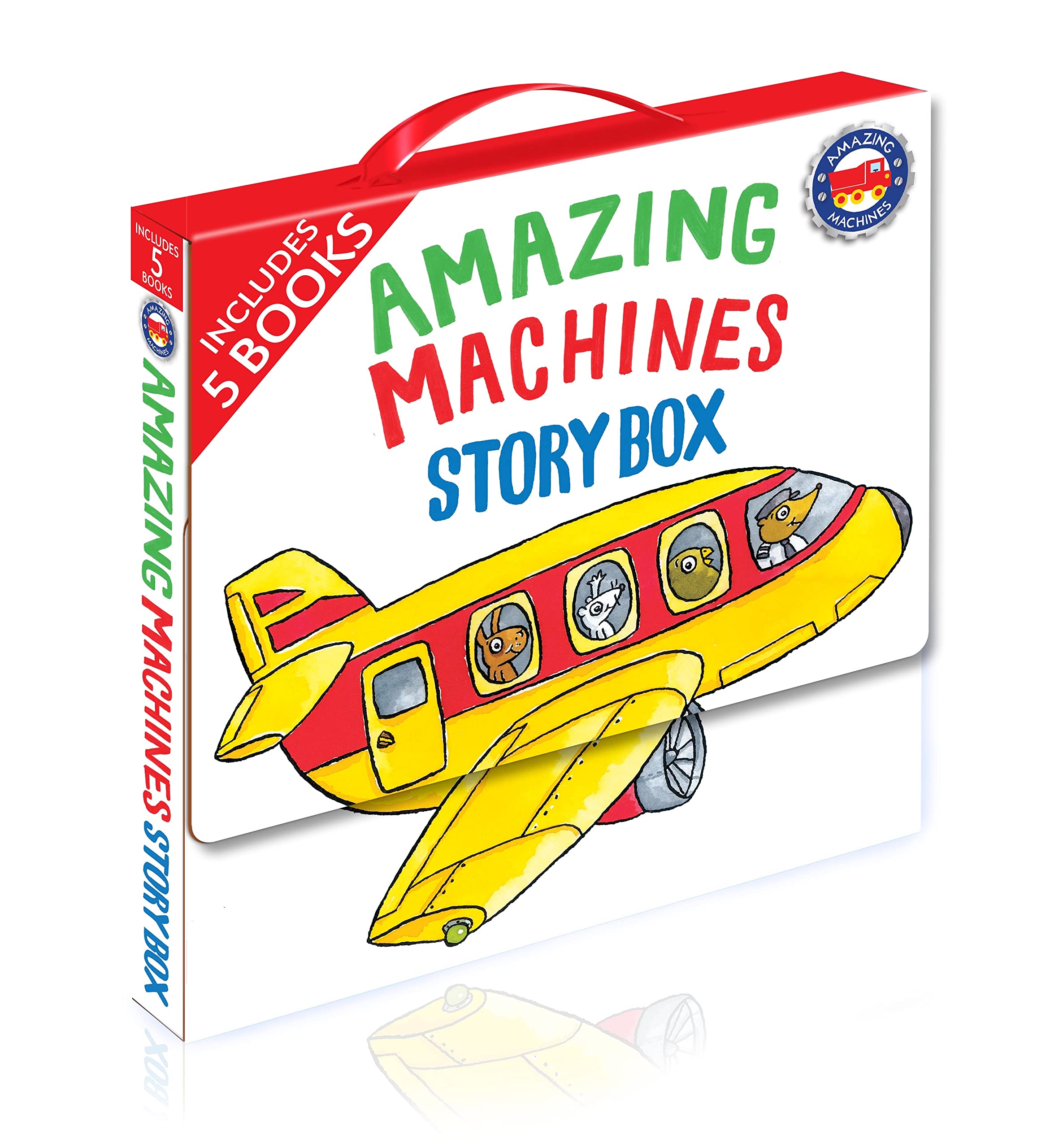 Amazing Machines Story Box: 5 Paperbacks in a Carry Case