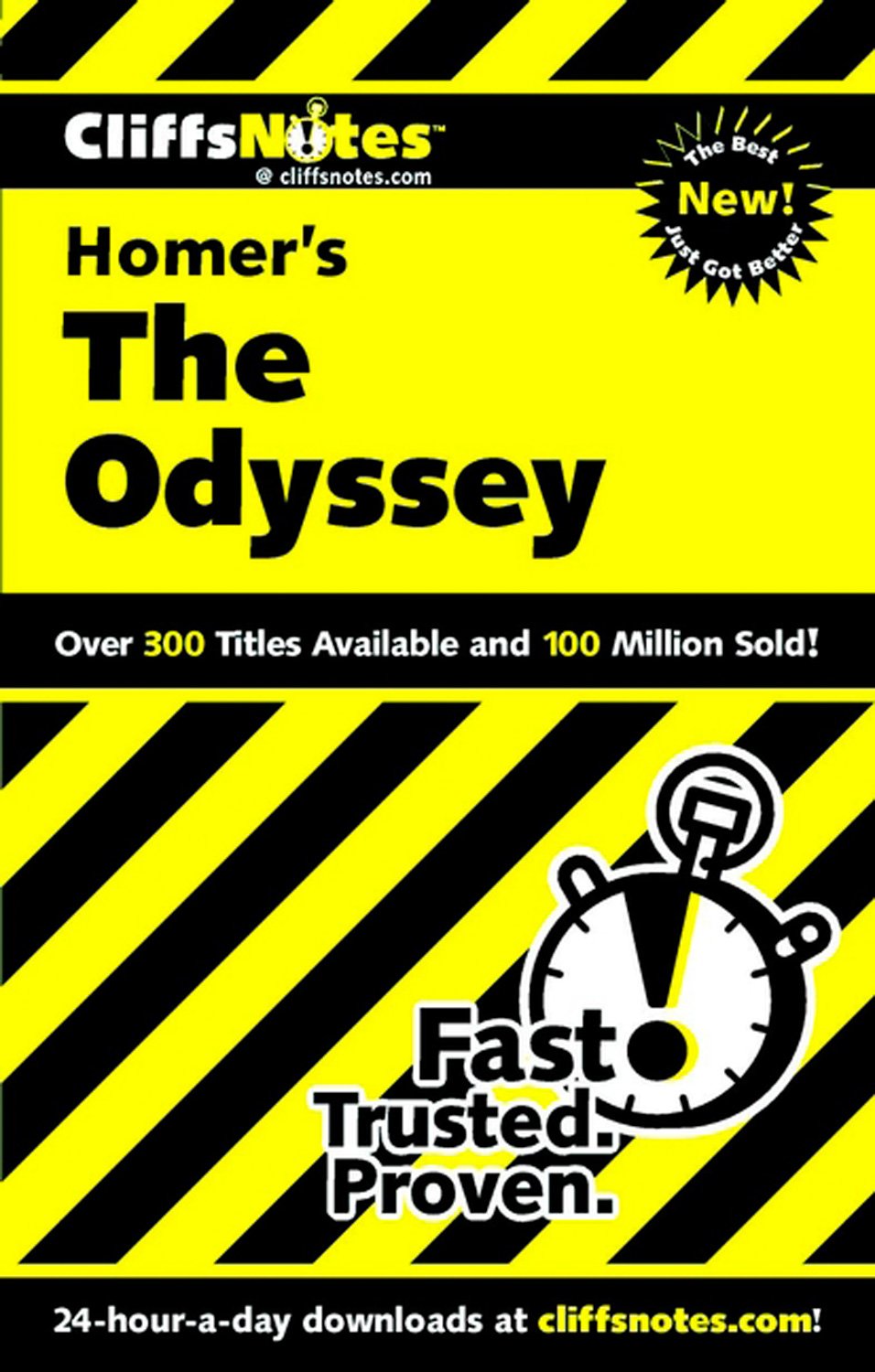 CliffsNotes on Homer's The Odyssey (Cliffsnotes Literature Guides) - 4266
