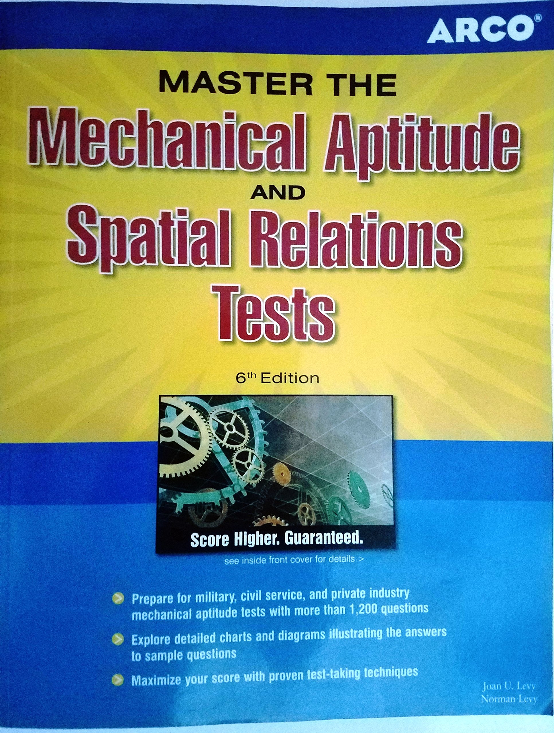 ARCO Mechanical Aptitude and Spatial Relations Tests