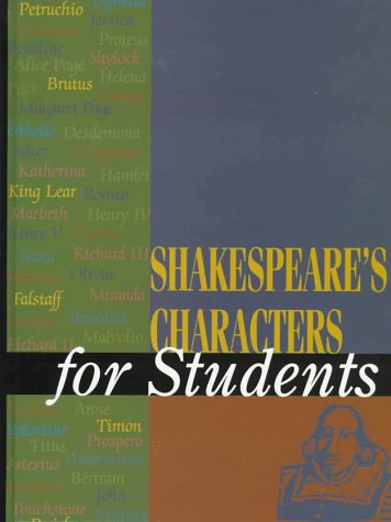 Shakespeare's Characters for Students - 1300