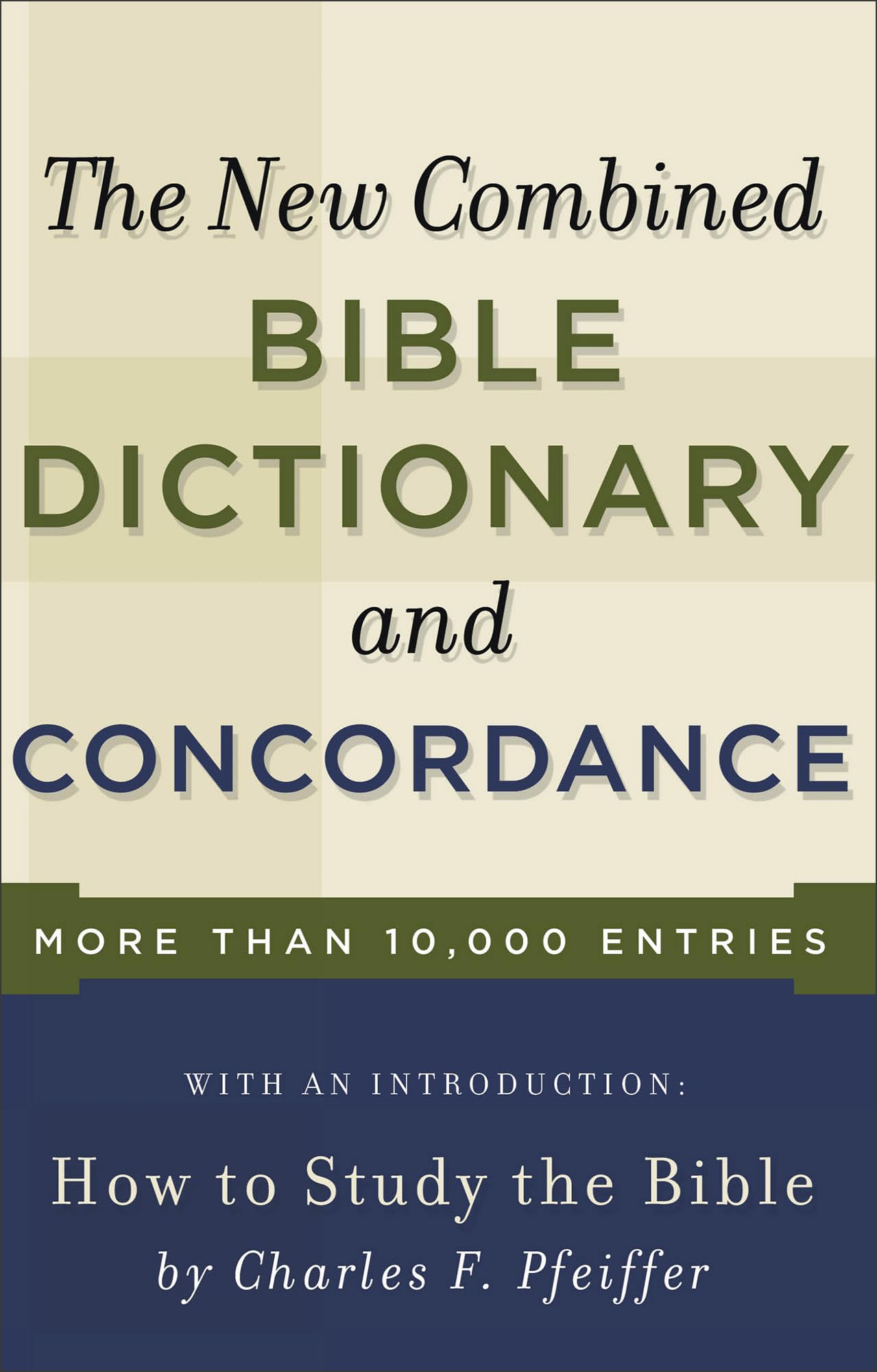 THE NEW COMBINED BIBLE DICTIONAR