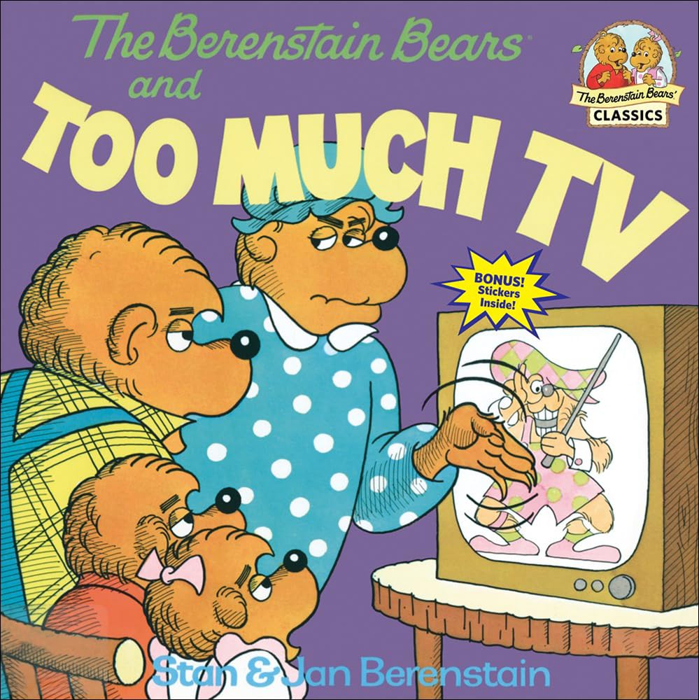 The Berenstain Bears and Too Much TV (First Time Books) - 5111