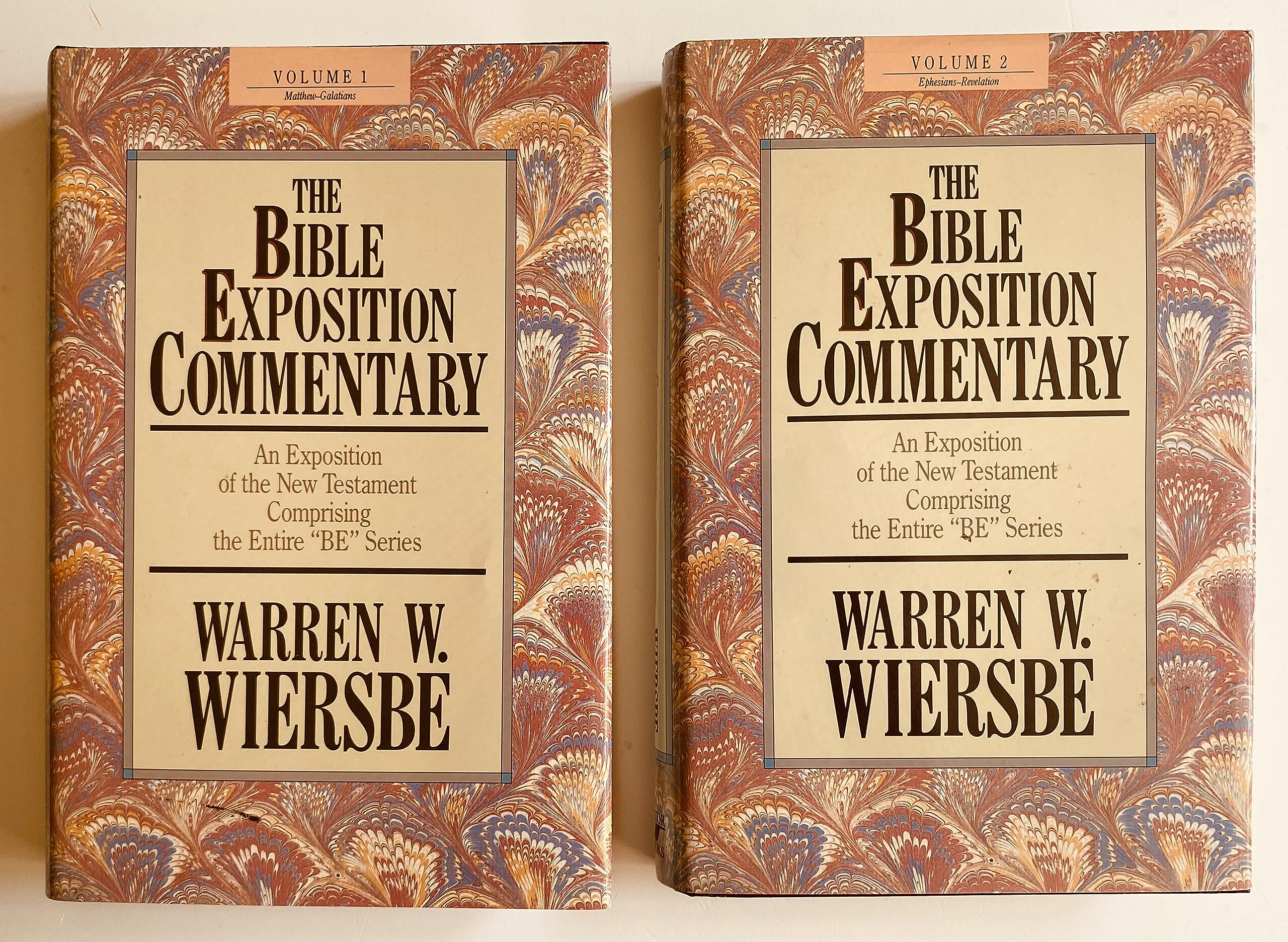 Bible Exposition Commentary Set (Volumes 1 & 2)
