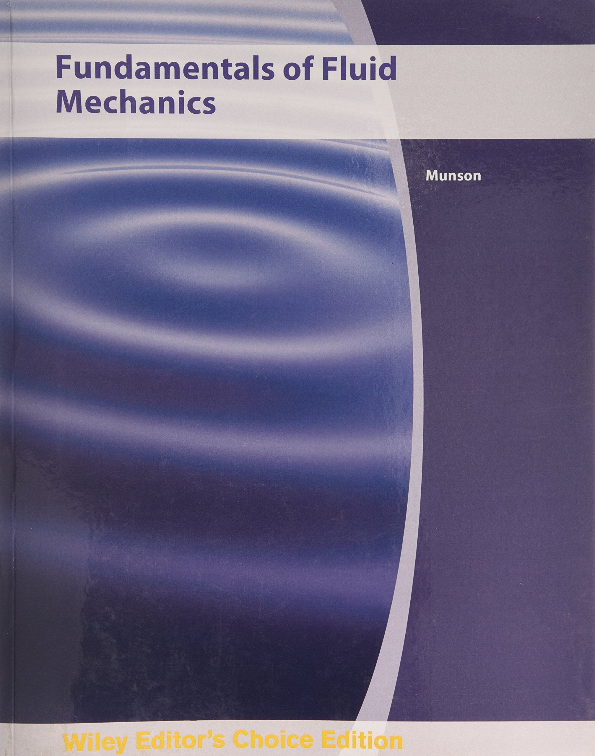 Fundamentals of Fluid Mechanics