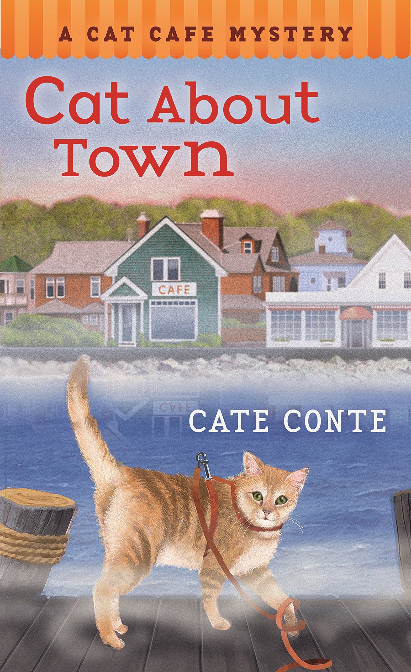 Cat About Town: A Cat Cafe Mystery (Cat Cafe Mystery Series, 1) - 4553