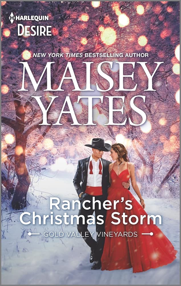 Rancher's Christmas Storm: A Western snowbound romance (Gold Valley Vineyards, 4)
