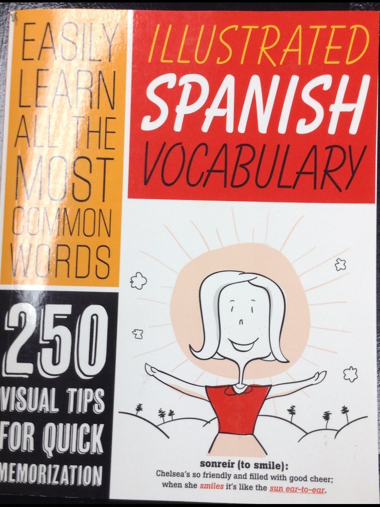 Illustrated Spanish Vocabulary - 3251