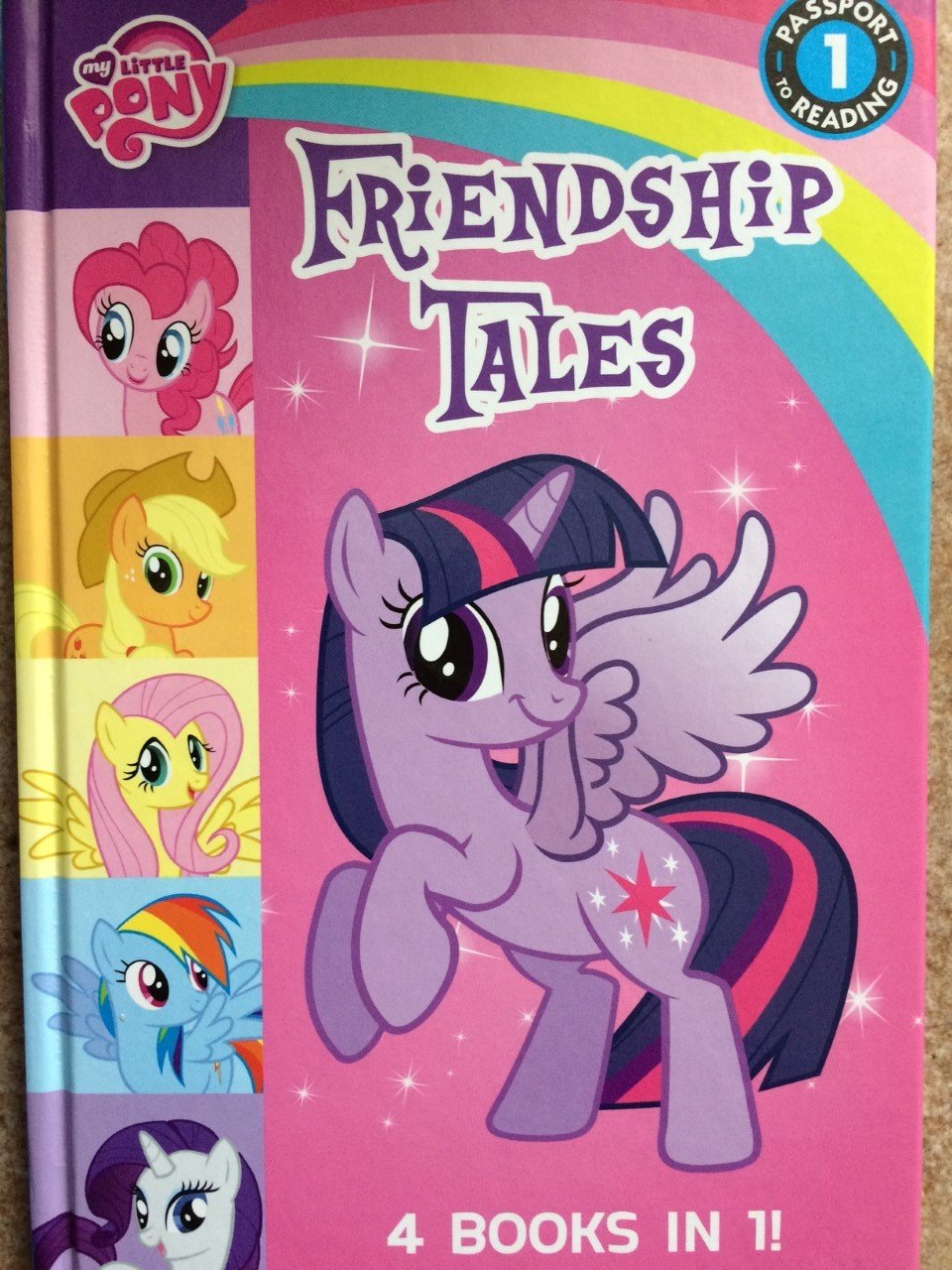 Friendship Tales (My Little Pony) 4 Books in 1: Meet the Ponies of Ponyville, Hearts and Hooves, Ponies Love Pets!, Meet the Princess of Friendship - 3062
