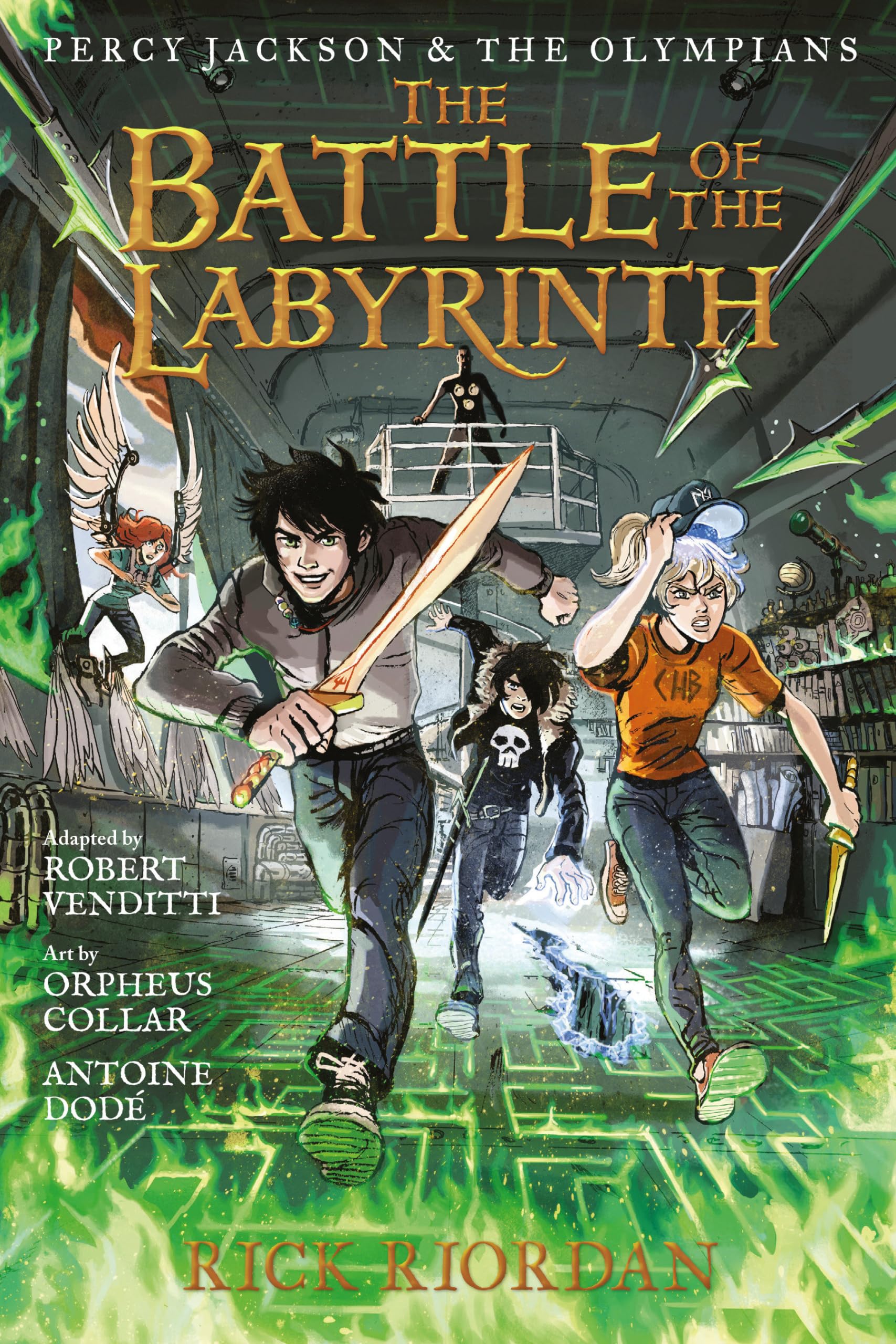Percy Jackson and the Olympians: Battle of the Labyrinth: The Graphic Novel, The-Percy Jackson and the Olympians (Percy Jackson & the Olympians) - 5492