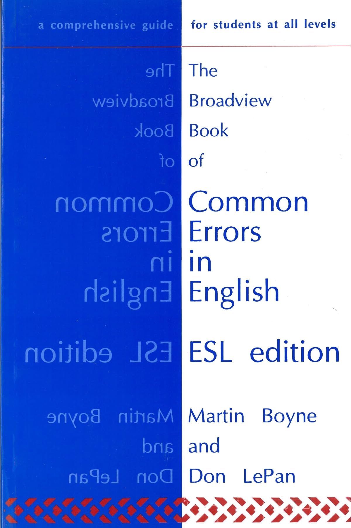 The Broadview Book of Common Errors in English - ESL Edition