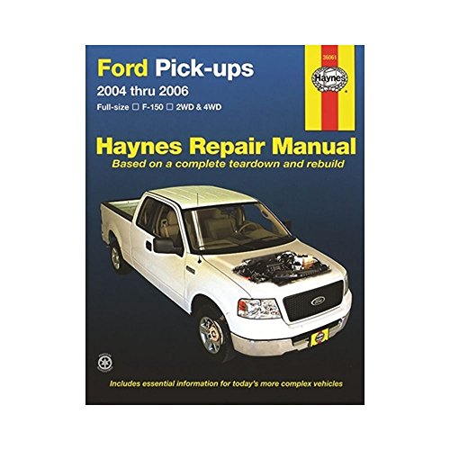Ford Pick-ups, Full-size F-150, 2004-2012 Repair Manual (Hayne's Repair Manual)