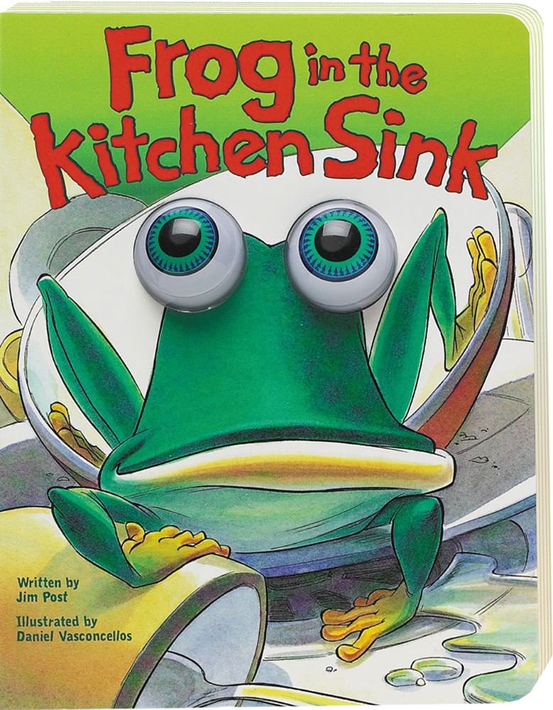 Frog in the Kitchen Sink (Eyeball Animation): Board Book Edition - 7928
