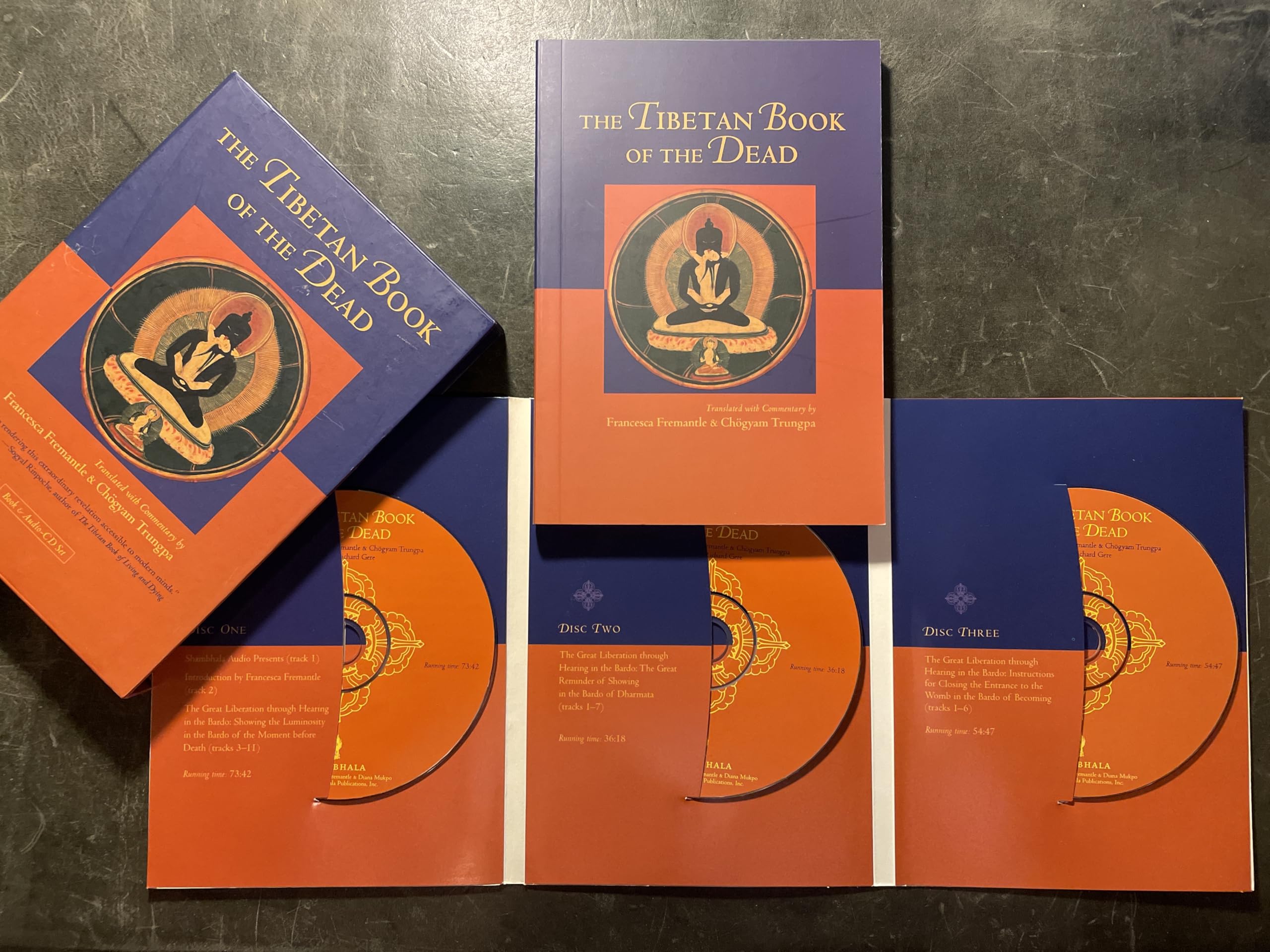 The Tibetan Book of the Dead (Book and Audio-CD Set)