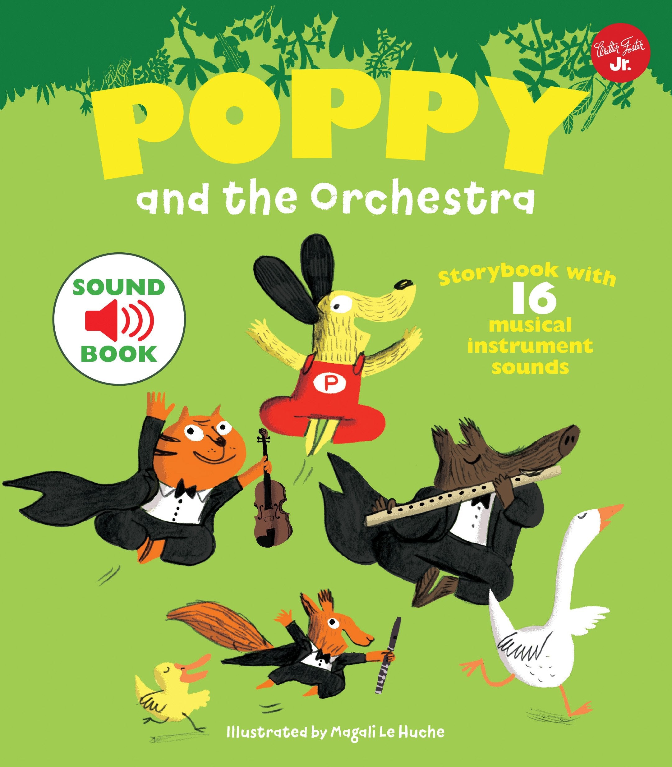 Poppy and the Orchestra: Storybook with 16 musical instrument sounds (Poppy Sound Books) - 5637