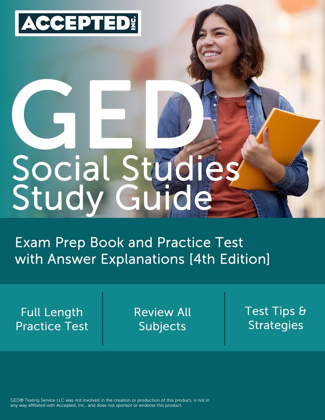 GED Social Studies Study Guide: Exam Prep Book and Practice Test with Answer Explanations [4th Edition]