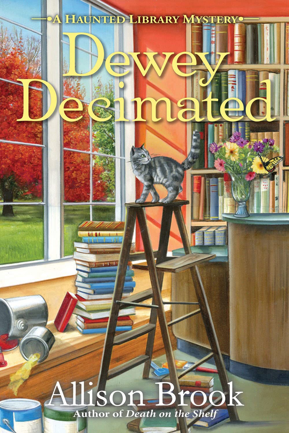 Dewey Decimated (A Haunted Library Mystery)
