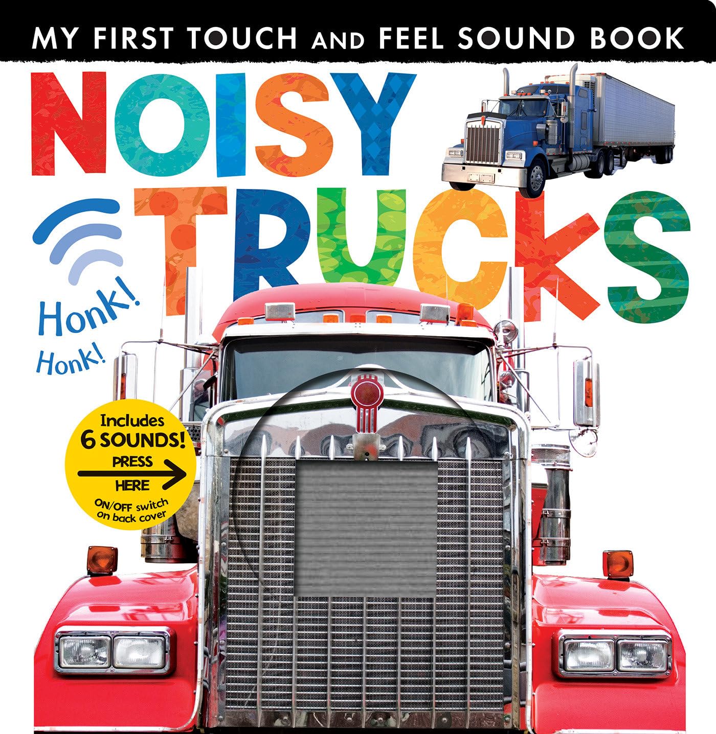 Noisy Trucks: My First Touch and Feel Sound Book - 3625