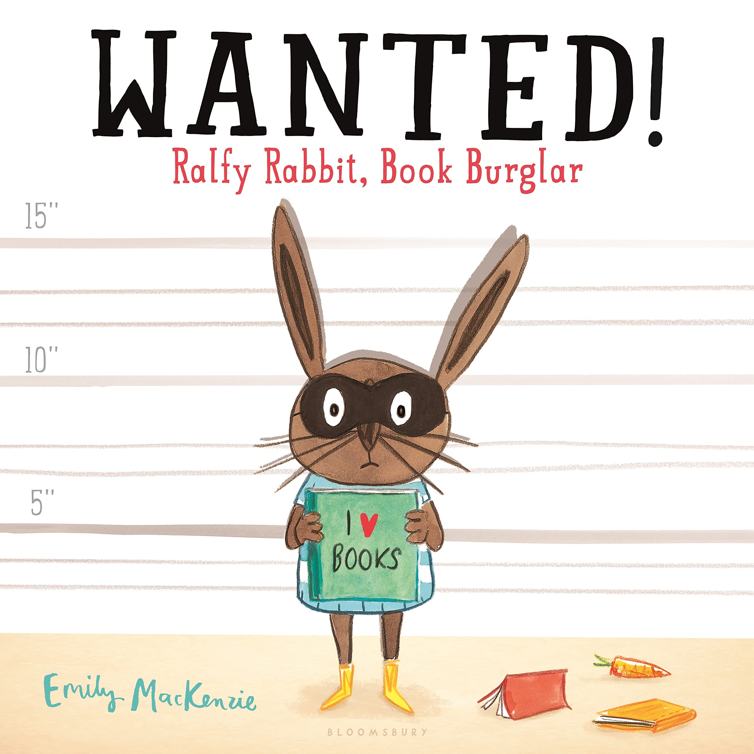 WANTED! Ralfy Rabbit, Book Burglar