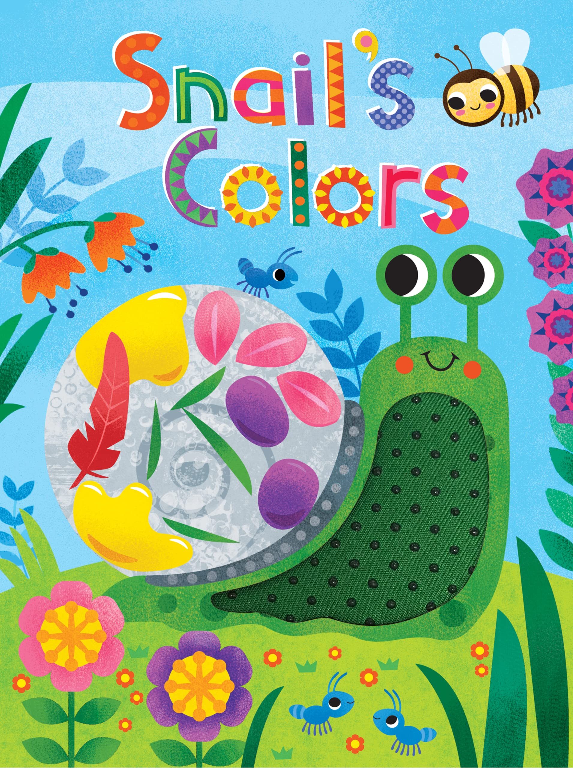 Snail's Colors - Children's Touch and Feel Storybook - Sensory Board Book