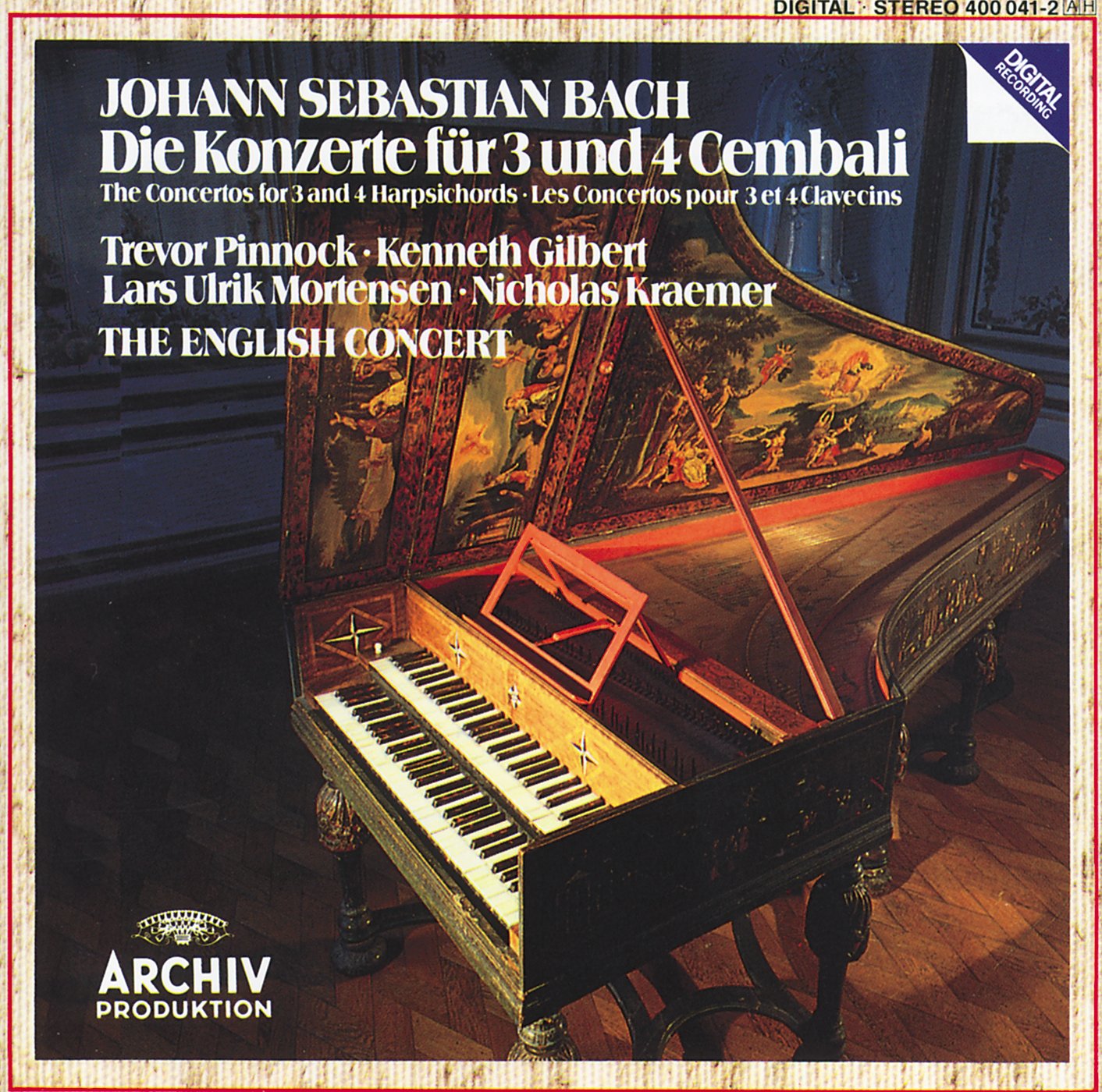 Bach: Concertos for 3 & 4 Harpsichords
