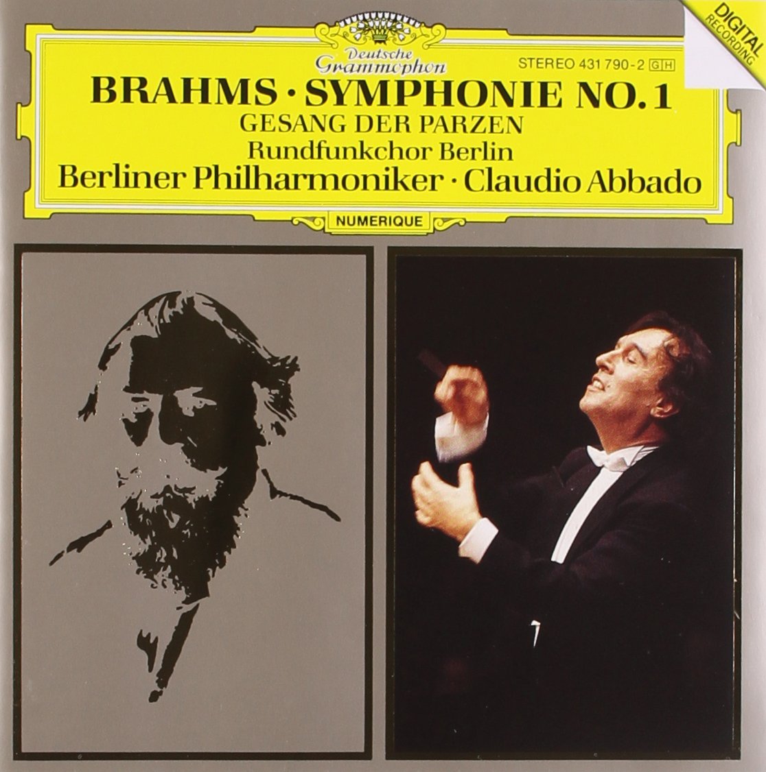 Brahms: Symphony No. 1 / Gesang der Parzen (Song of the Fates)
