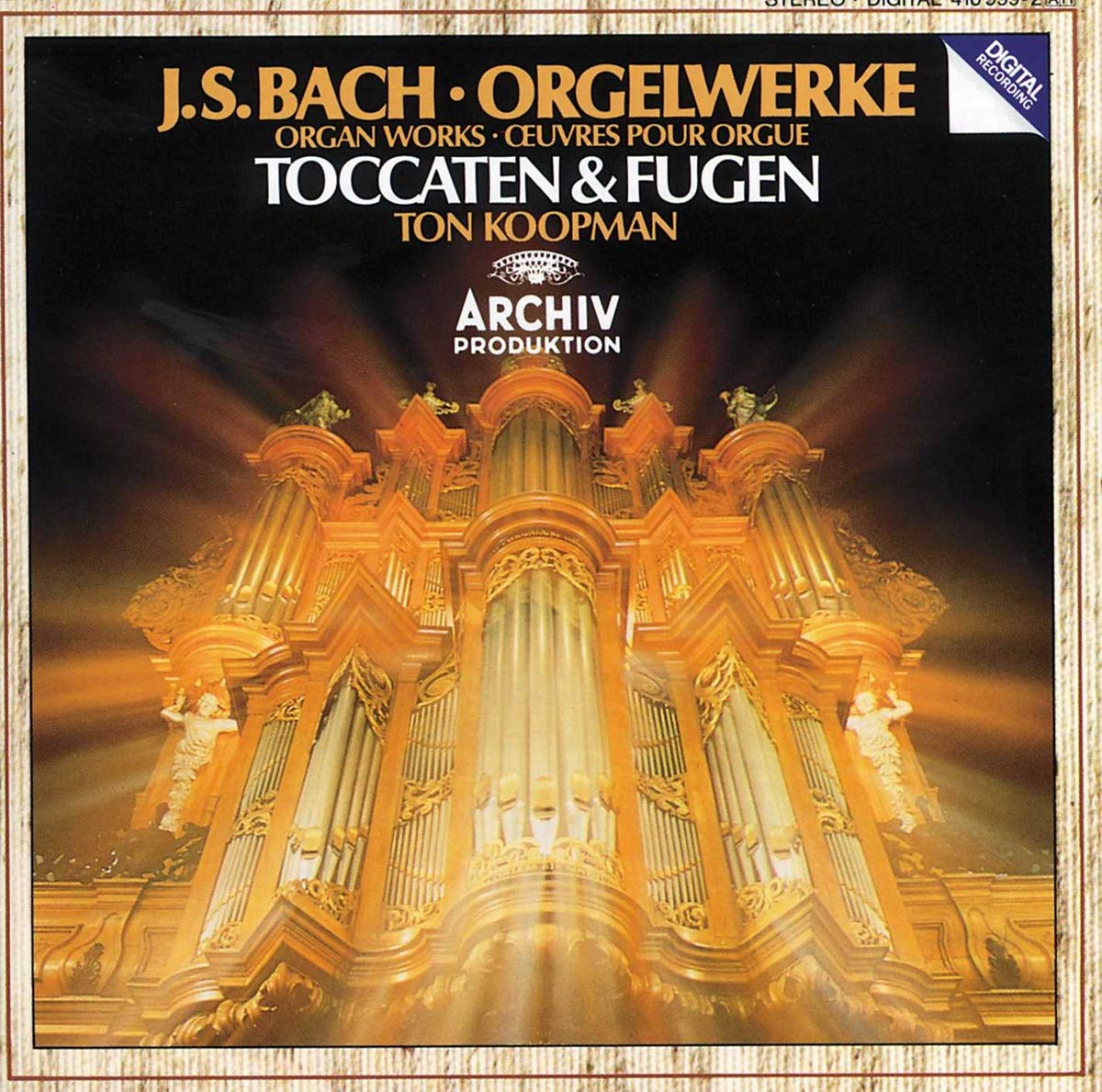 Bach: Organ Works Toccatas & Fugues