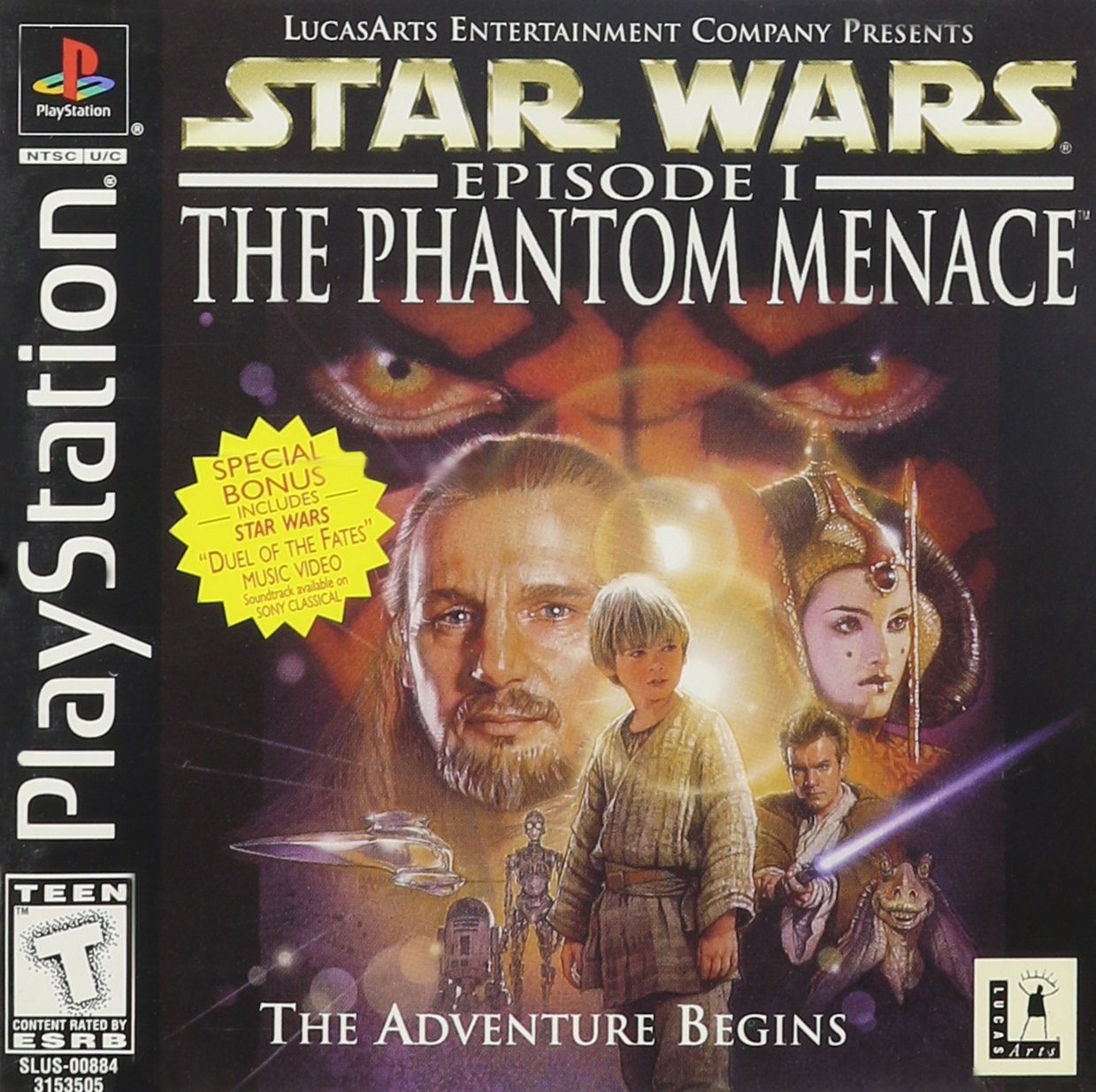 Star Wars Episode I: The Phantom Menace - PlayStation