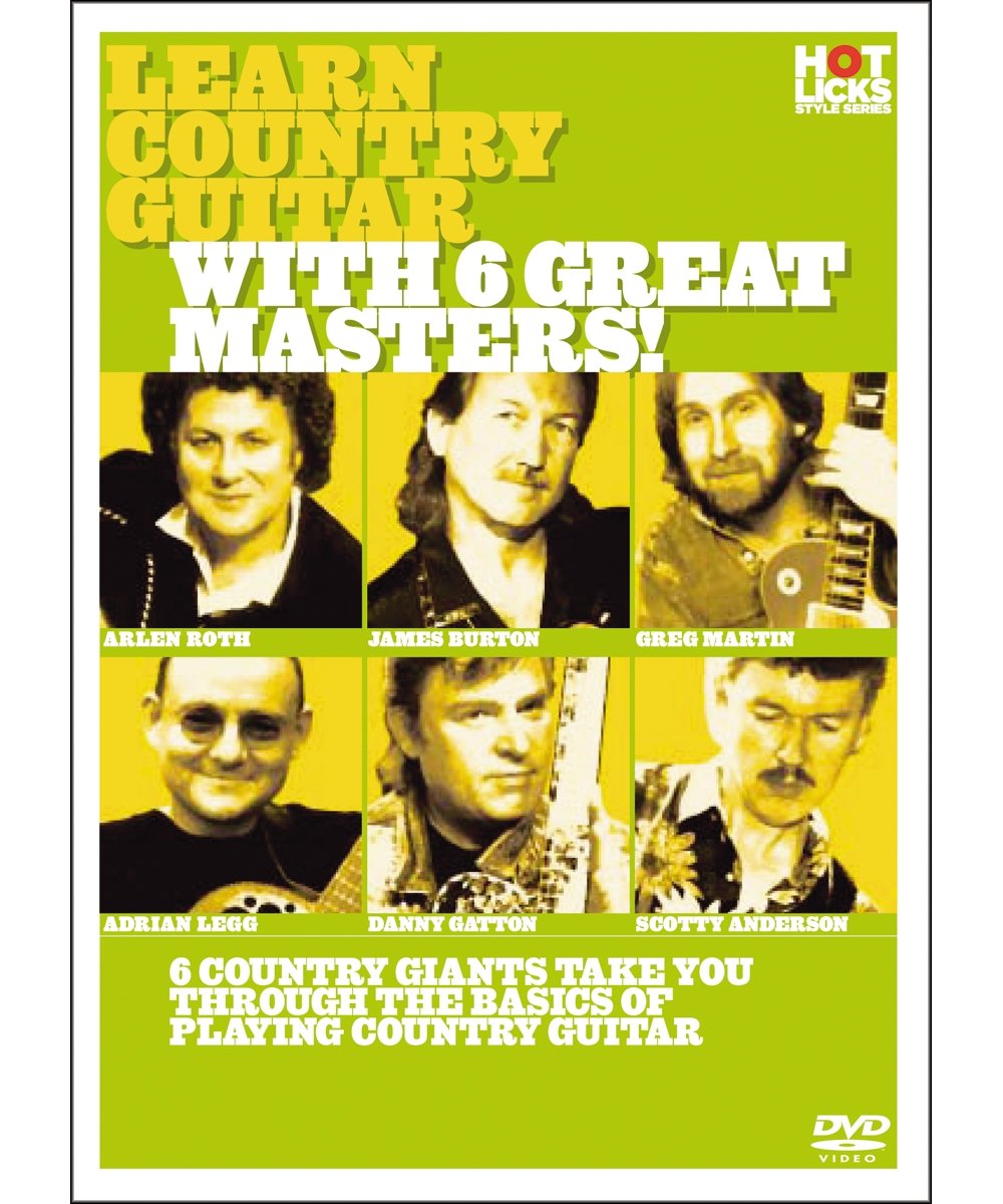 Learn Country Guitar with 6 Great Masters - 5167